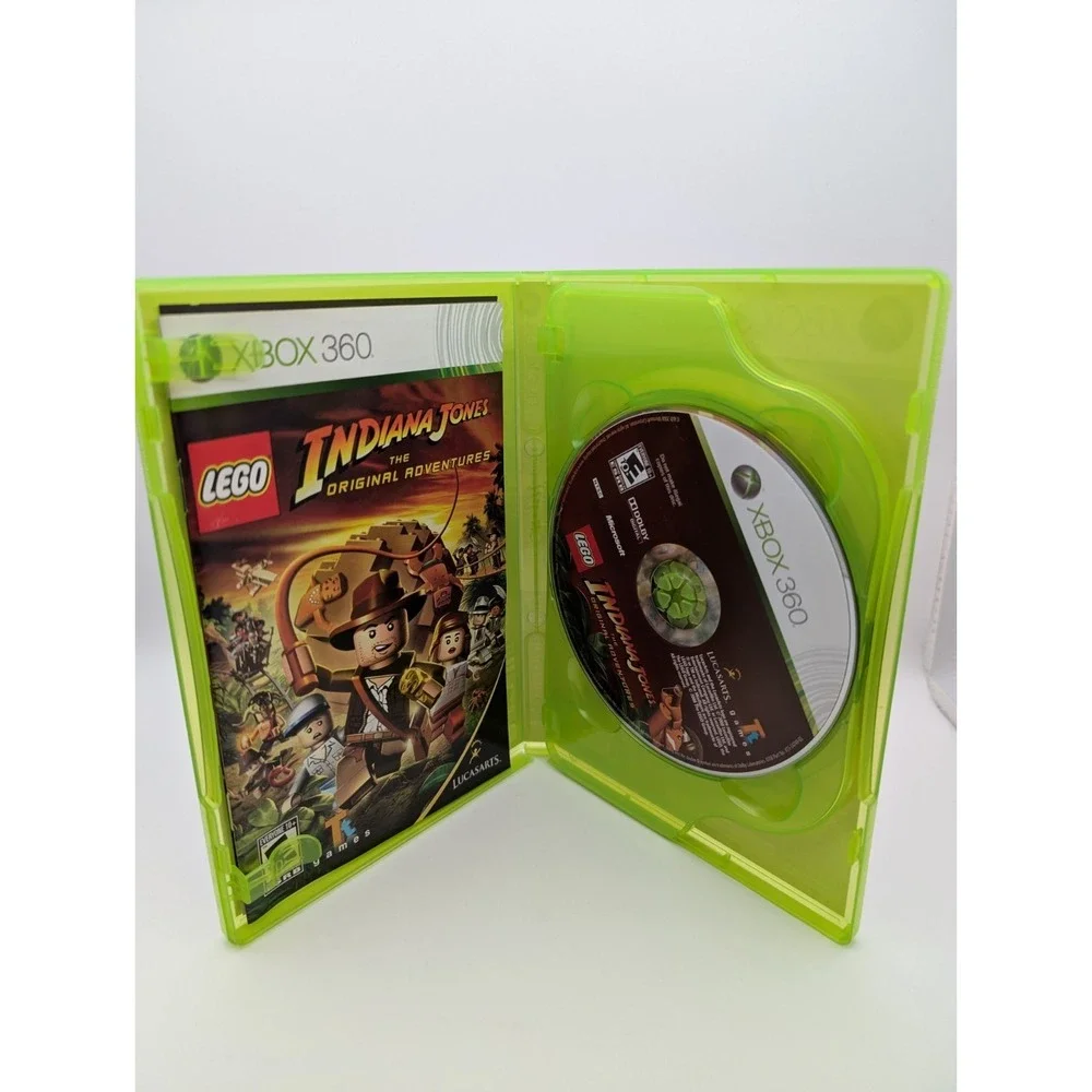 LEGO Indiana Jones and Kung Fu Panda Dual Pack (Microsoft Xbox 360) Complete